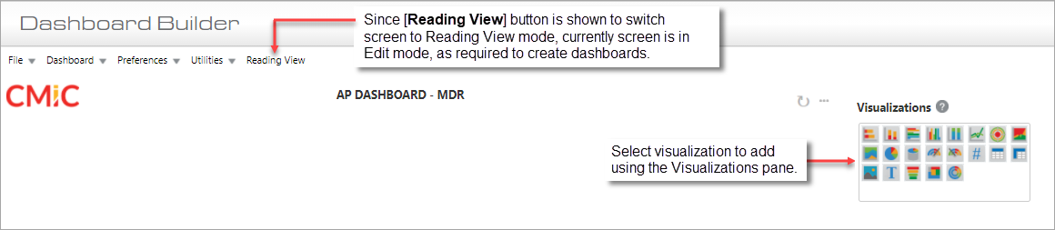 BI Dashboard Builder - Creating Dashboards - Step 3: Add a Visualization