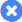 Image of delete icon, blue circle with white x