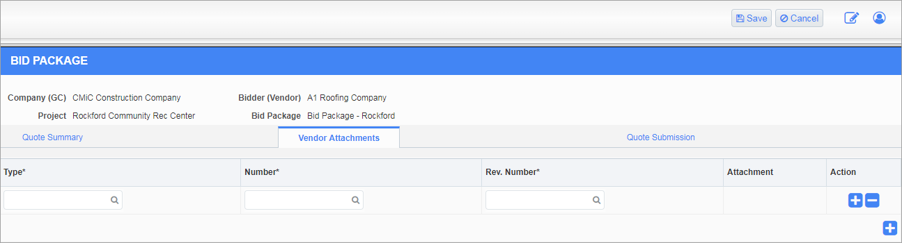 Example of adding Attachment(s) using the [Edit Details] button