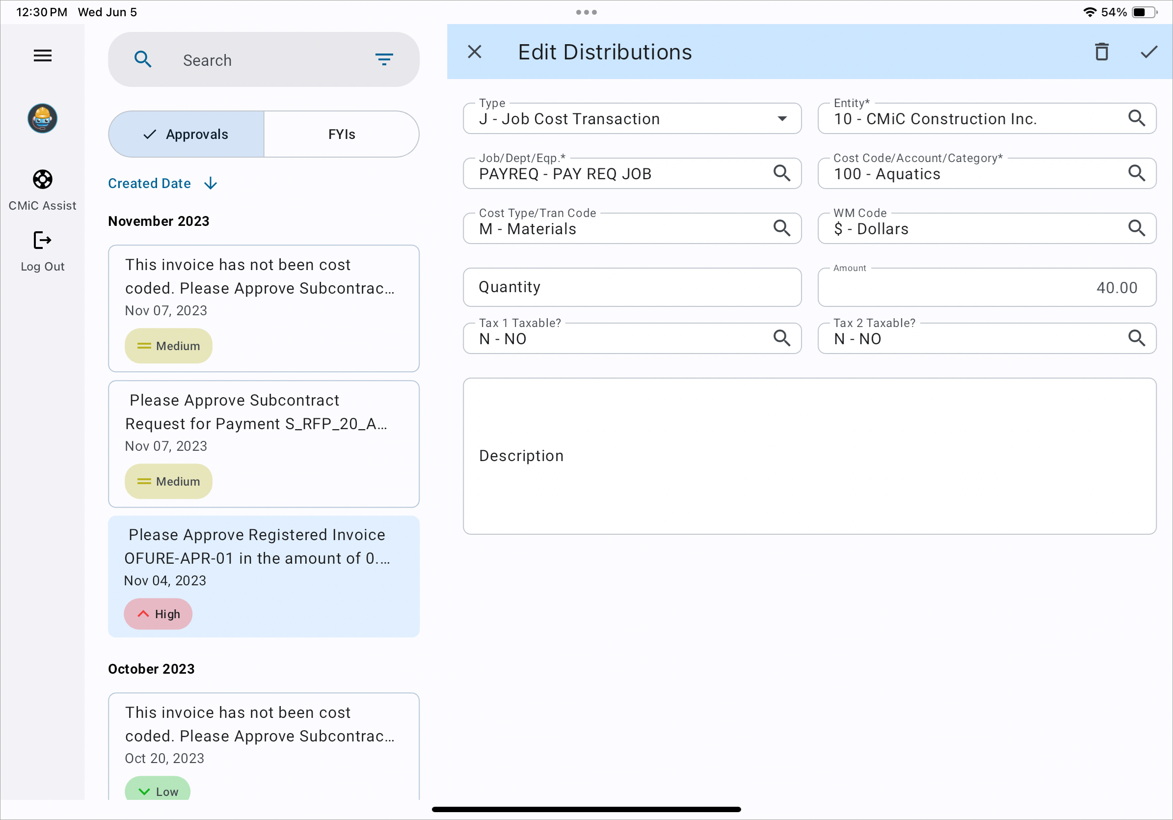 Edit an existing distribution