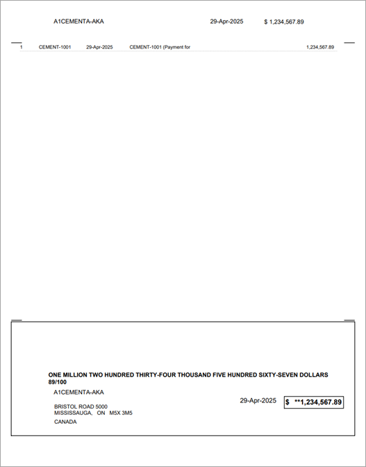 Screenshot of Check Format - Single Stub, Version 5 (APCHECK_HIKUU_2).