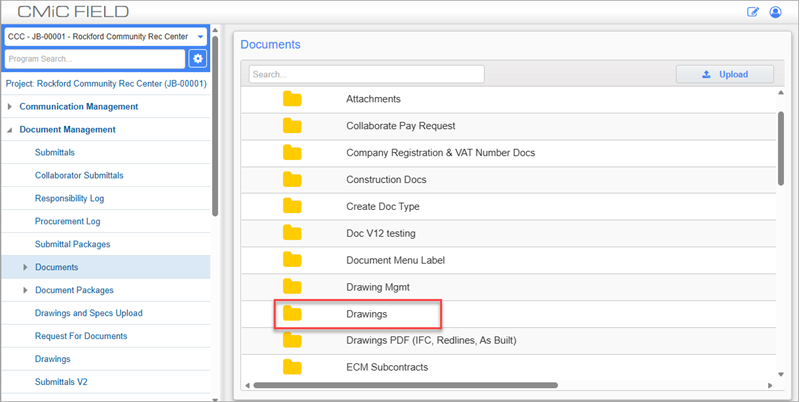 Screenshot of Documents.