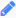 Image of Edit icon, blue pencil.