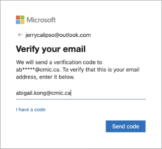 Screenshot of Collaborate Gateway registration and login with Azure.