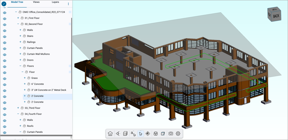 Screenshot of BIM.