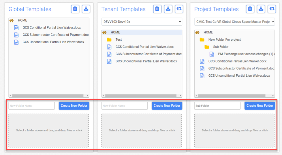 Collaborate - Pay Request - Template Maintenance