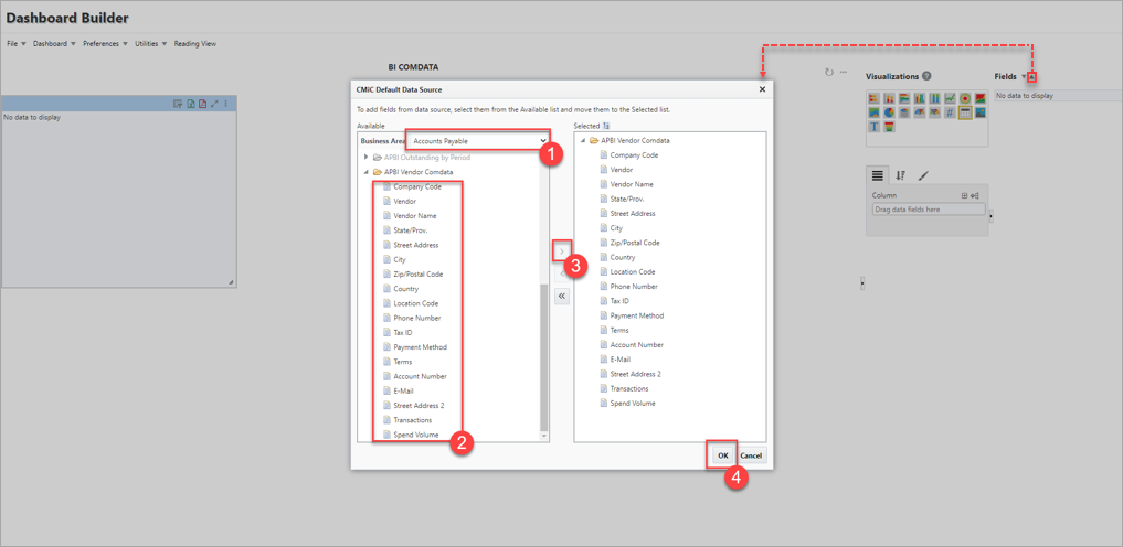 Setting Up a BI Comdata Report