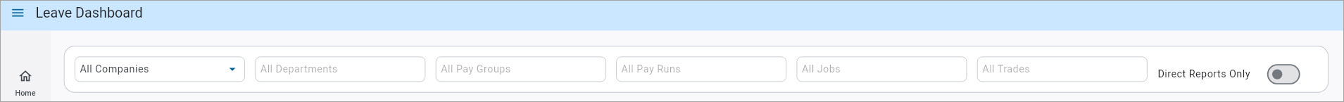 Screenshot of header.