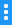 Image of menu icon, three vertical dots.