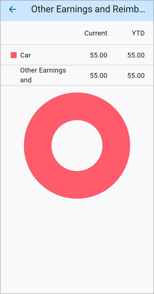Screenshot of Other Earnings and Reimbursement.