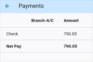 Screenshot of Payments.