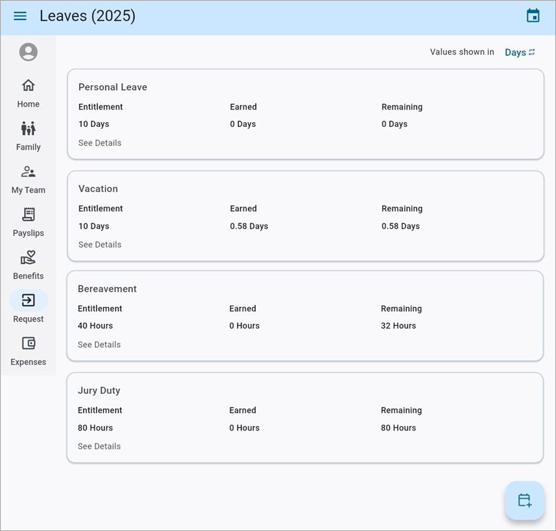 Screenshot of Leaves.