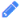 Image of Edit icon, blue pencil.