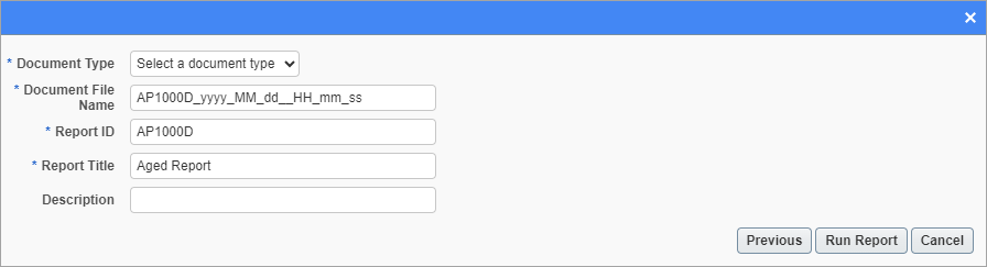 Screenshot of Cold Storage parameter screen