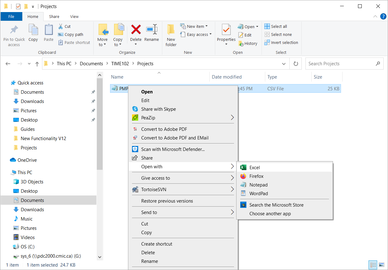Job Costing - JC Project WIP Export