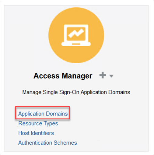 Screenshot of Access Manager