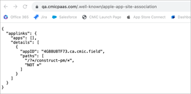 Image of code of OAM exception