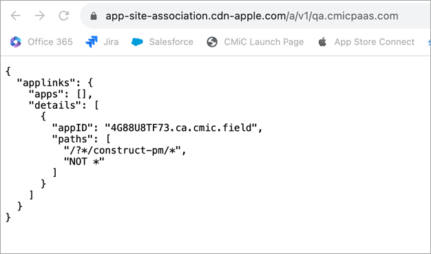 Image of code of OAM exception