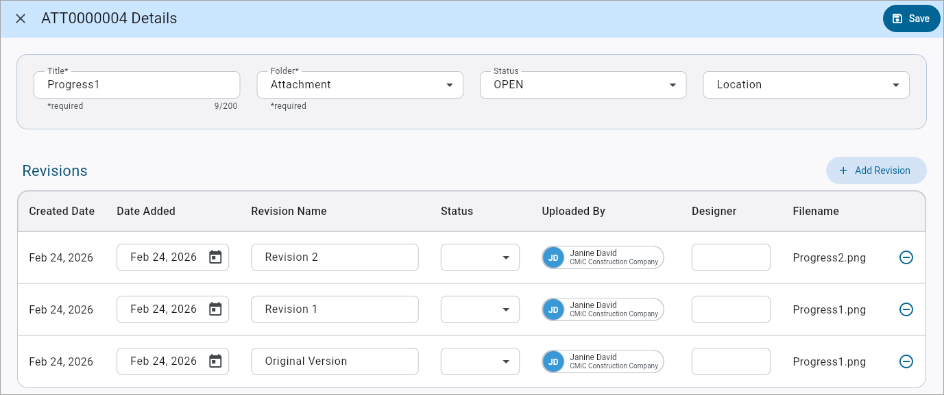 Screenshot of Details.