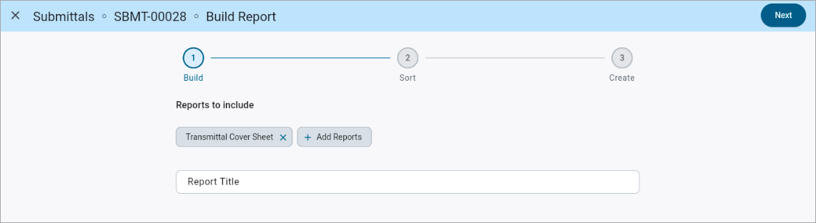 Nexus 01 Highlight - Construct PM - Submittals - Transmittal Cover Sheet