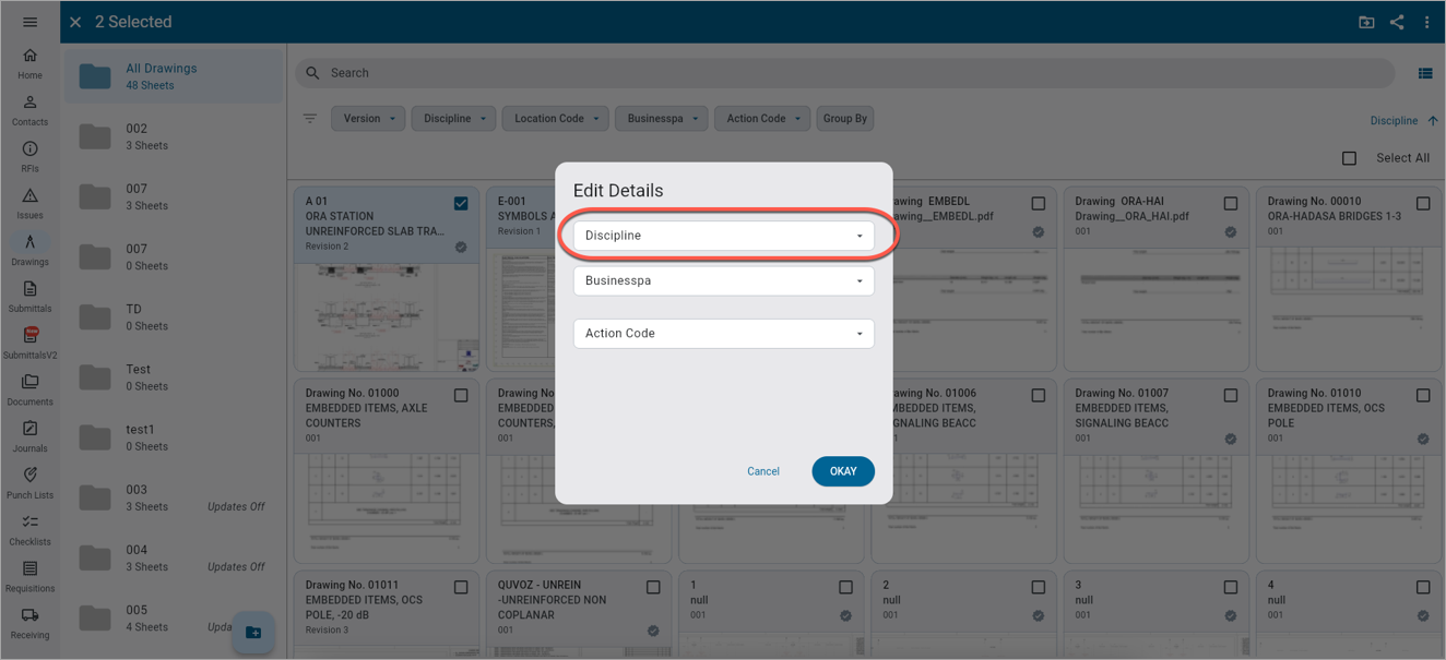 Screenshot of Edit Details pop-up window.