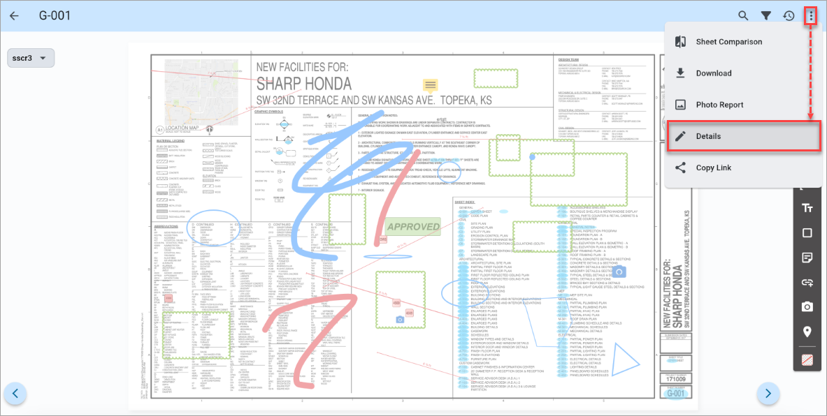 Construct PM - Documents and Drawings: Editing Metadata Details