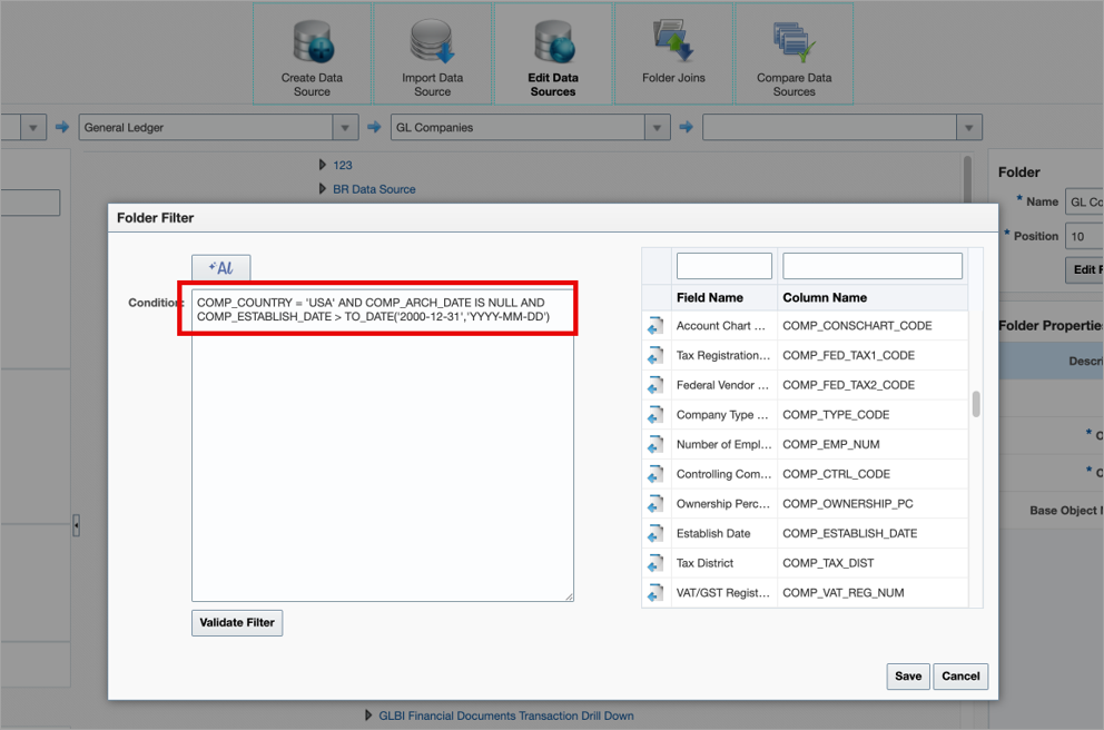 Bia Classification Filter Patch 22 Highlight - BI Catalog Builder - AI Assistant for Folder Filters