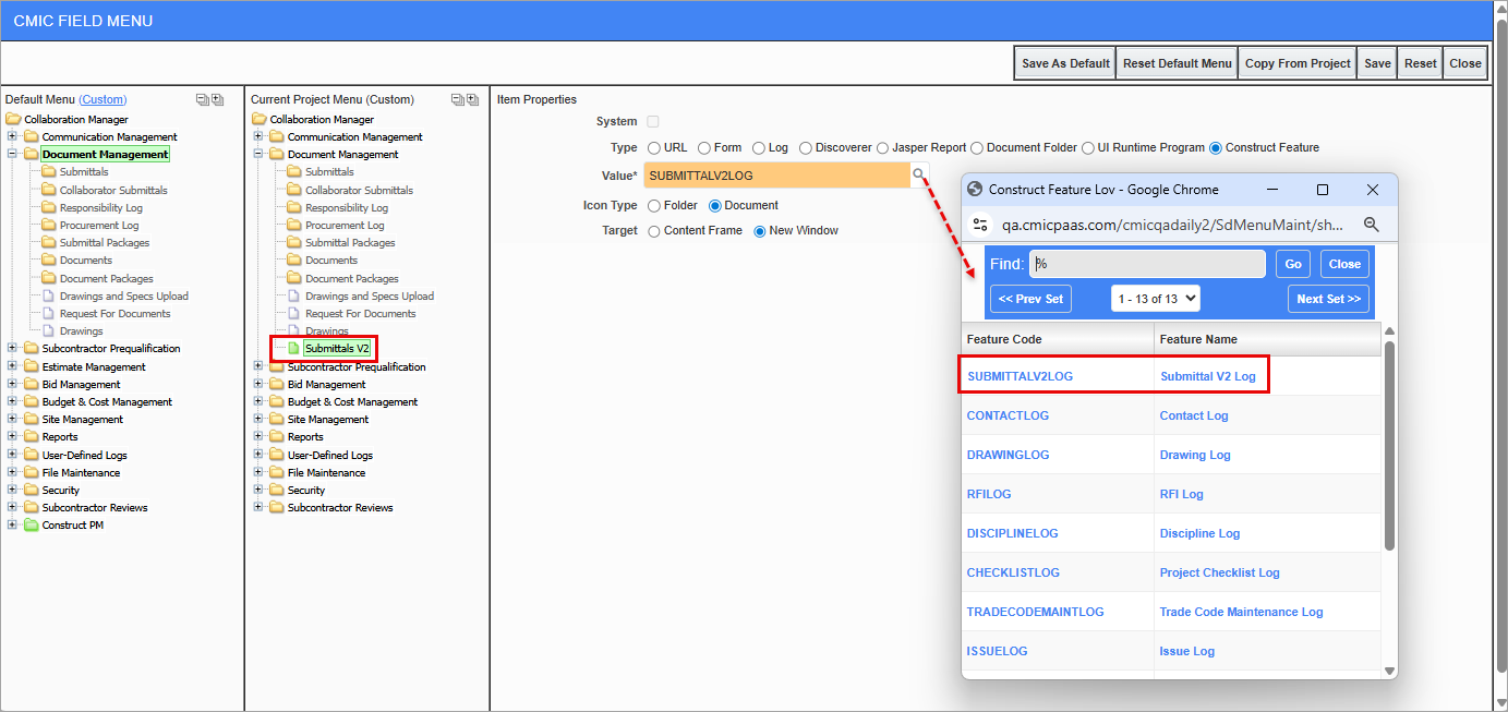 Patch 22 Highlight - Construct PM - Added Submittals V2 and Contacts to ...