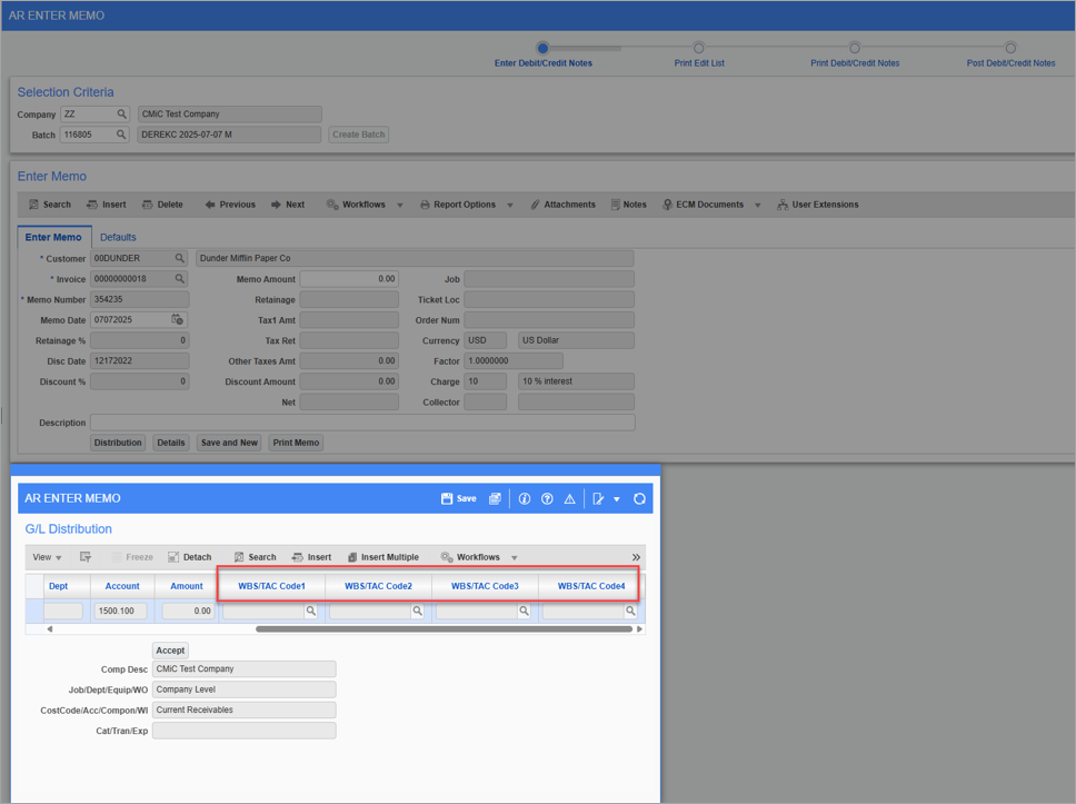 Patch 22 Highlight - Import of Transaction Allocation Codes (TAC)