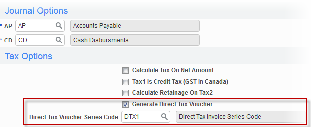 Screenshot of System Defaults tab