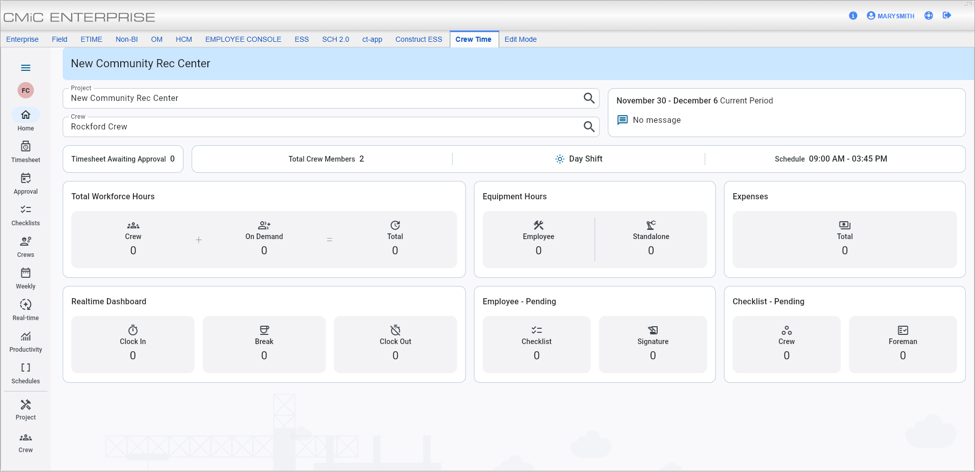 Screenshot of web deployment on Construct CT 2.0.